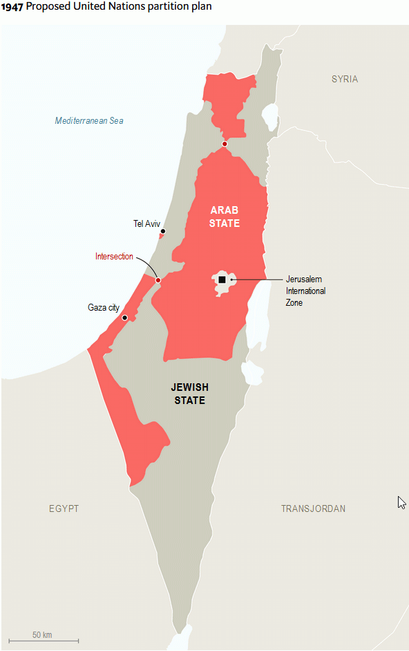 Proposed UN Partition Plan
